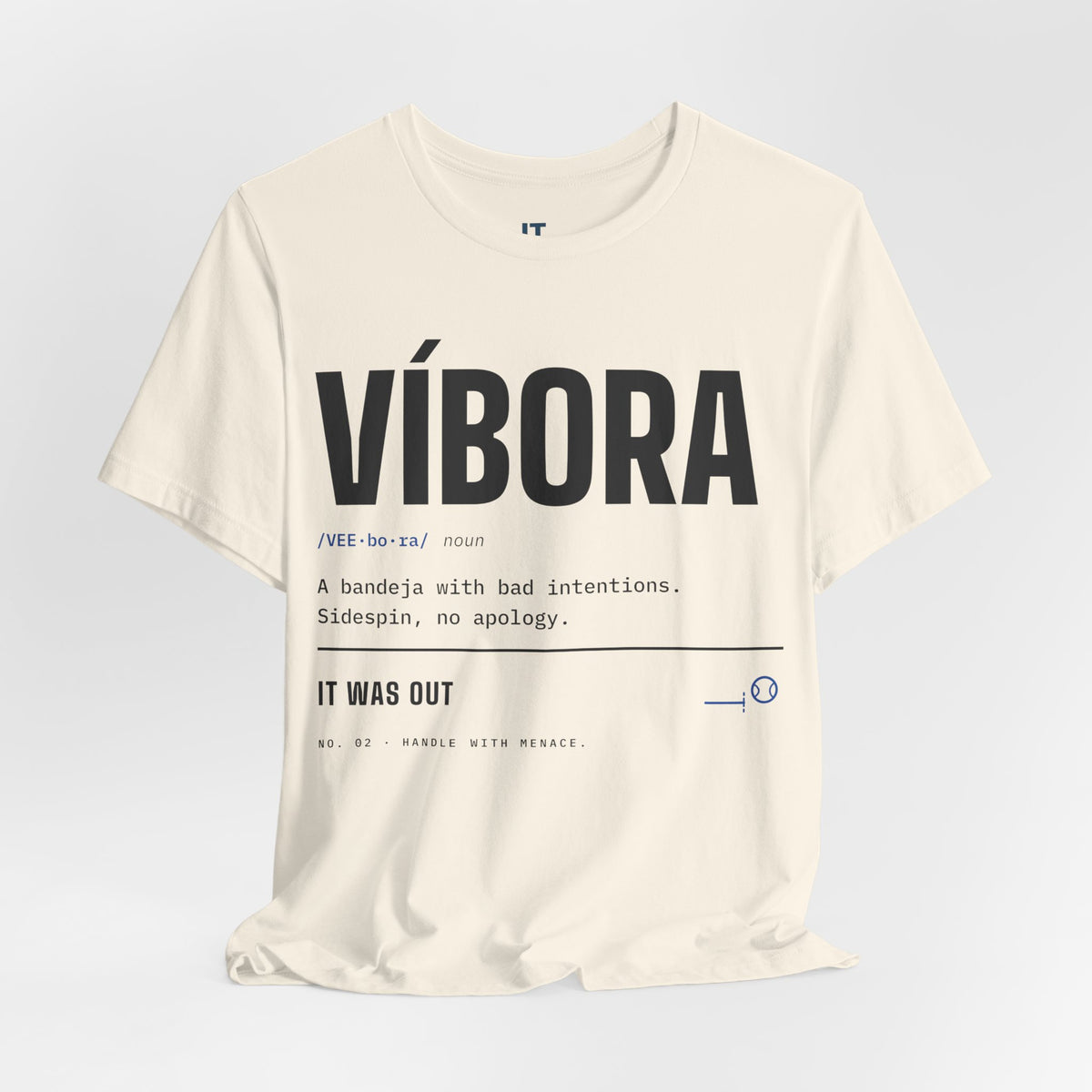 Víbora — Padel Dictionary T-Shirt | Funny Gift for Padel Players