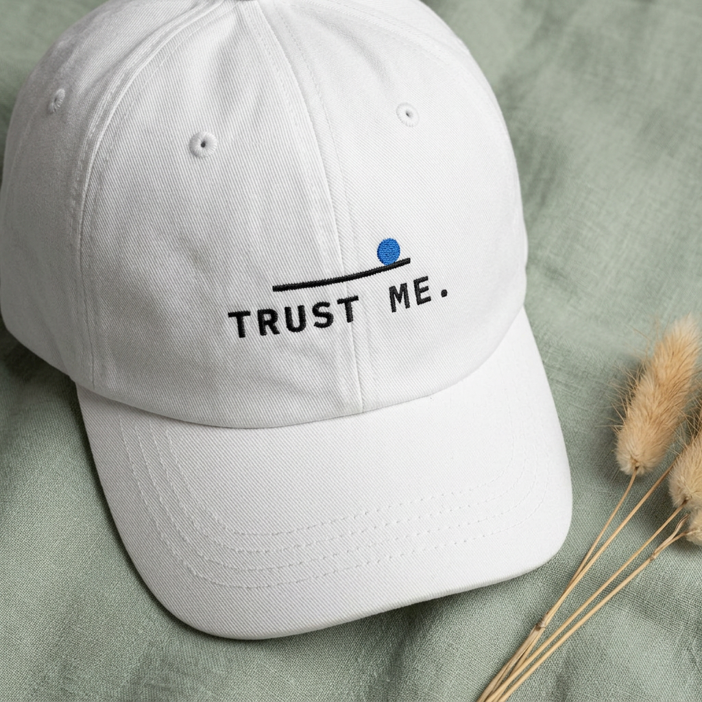 It Was Out Trust Me Padel Cap - Your word is gospel