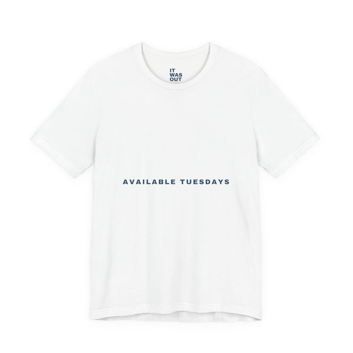 Available Tuesdays — Funny Padel T-Shirt | Looking for a Partner Tee