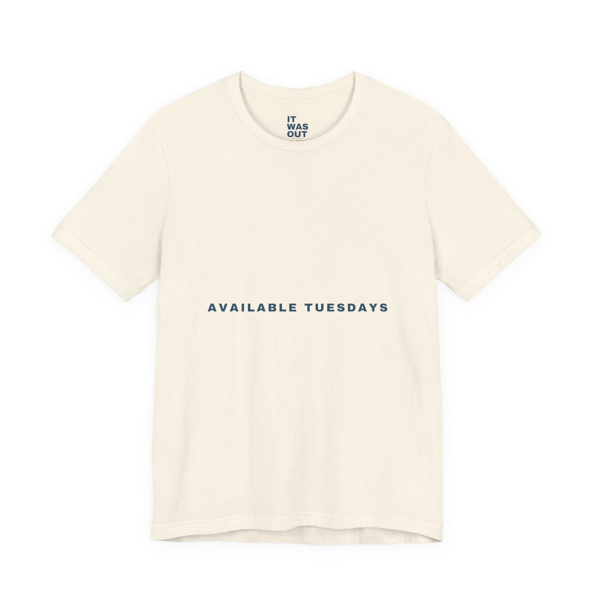 Available Tuesdays — Funny Padel T-Shirt | Looking for a Partner Tee