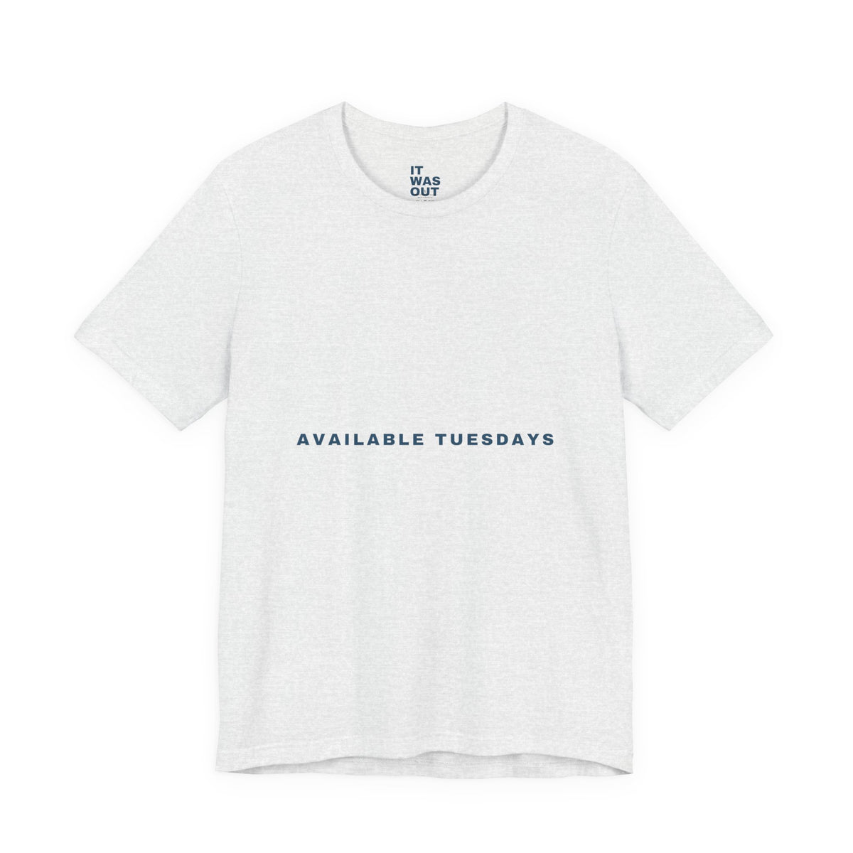 Available Tuesdays — Funny Padel T-Shirt | Looking for a Partner Tee