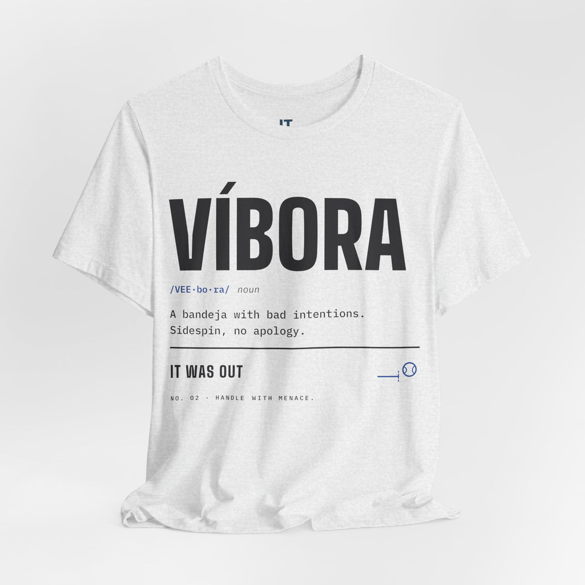 Víbora — Padel Dictionary T-Shirt | Funny Gift for Padel Players
