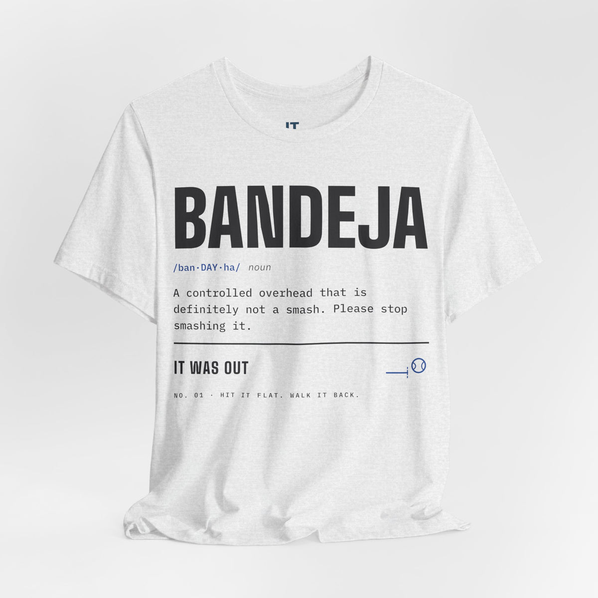 Bandeja — Padel Dictionary T-Shirt | Funny Gift for Padel Players